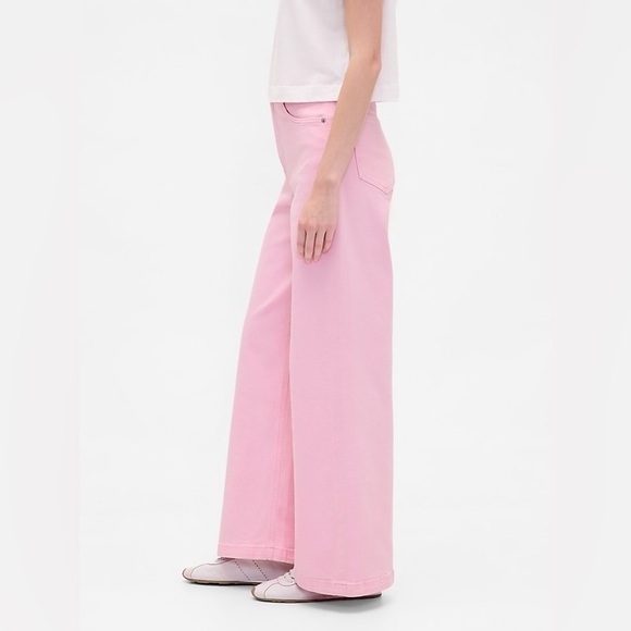 Sky High Rise Stride Wide-Leg Jeans - Picture 2 of 10